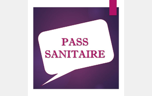 Informations pass sanitaire 